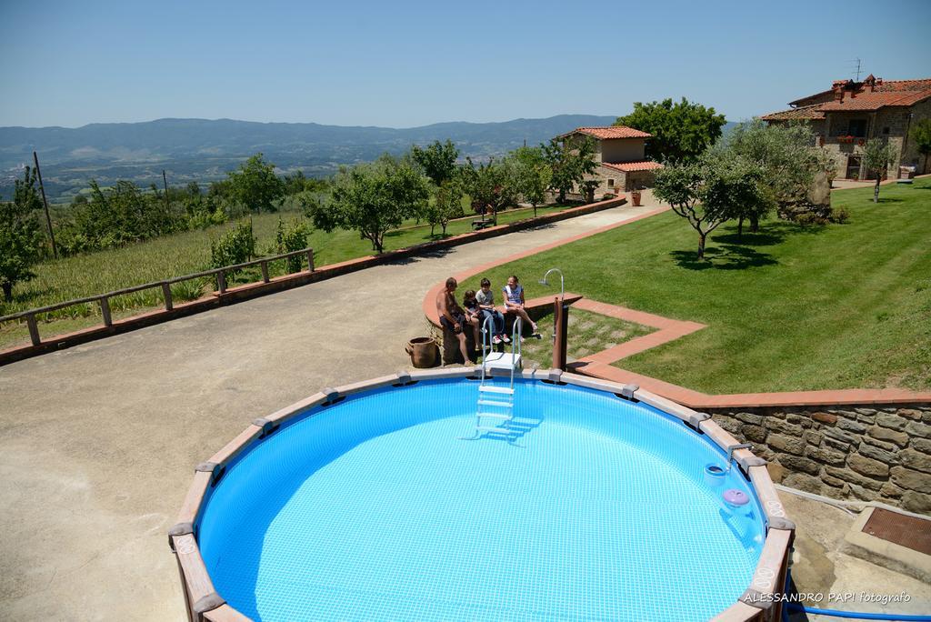 Agriturismo Villa Iris Castelfranco di Sopra Eksteriør bilde